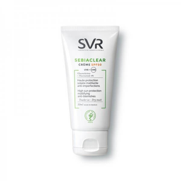 SVR Sebiaclear Creme SPF50 - Kem chống nắng trị mụn - 50ml